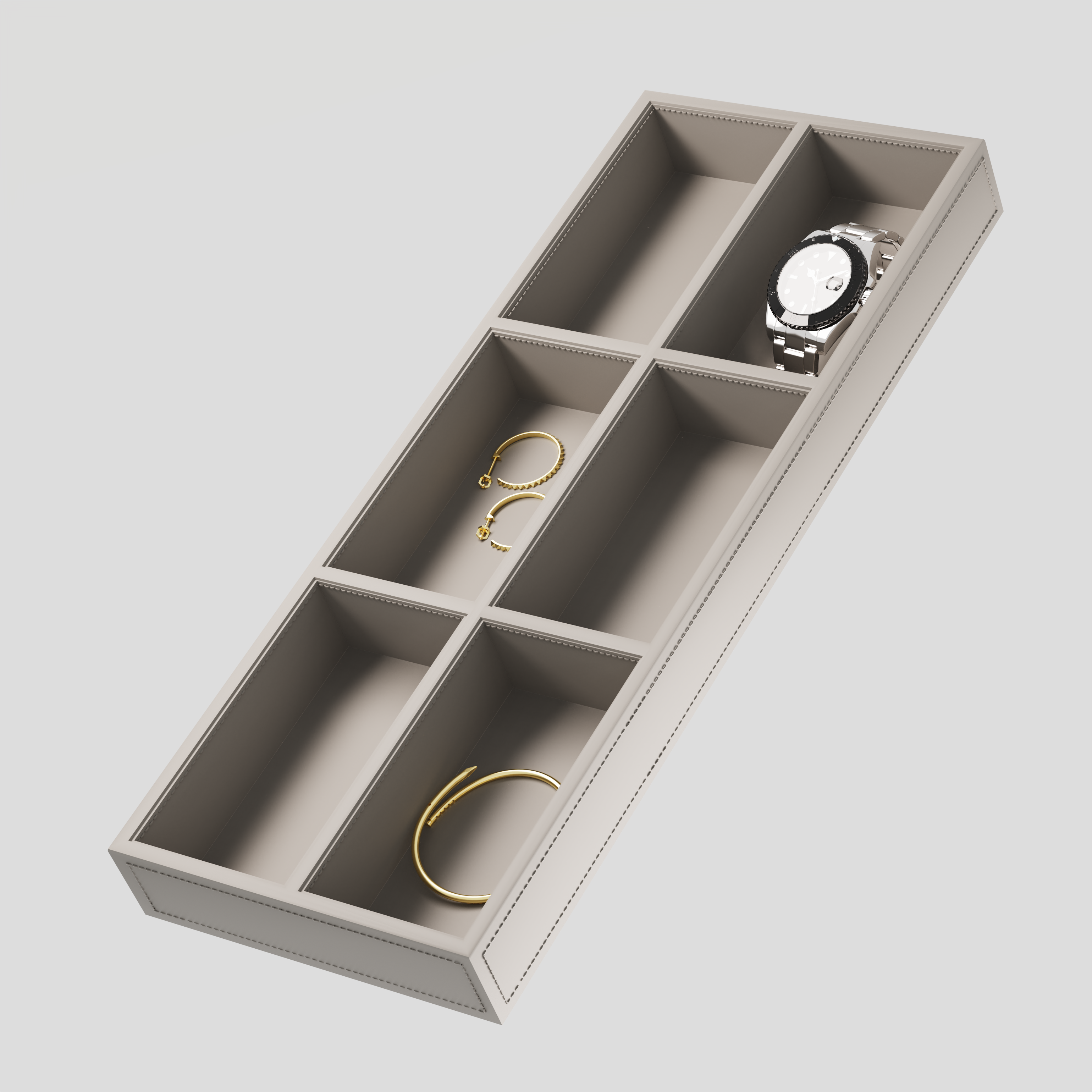 Amber | 6-compartment organizer