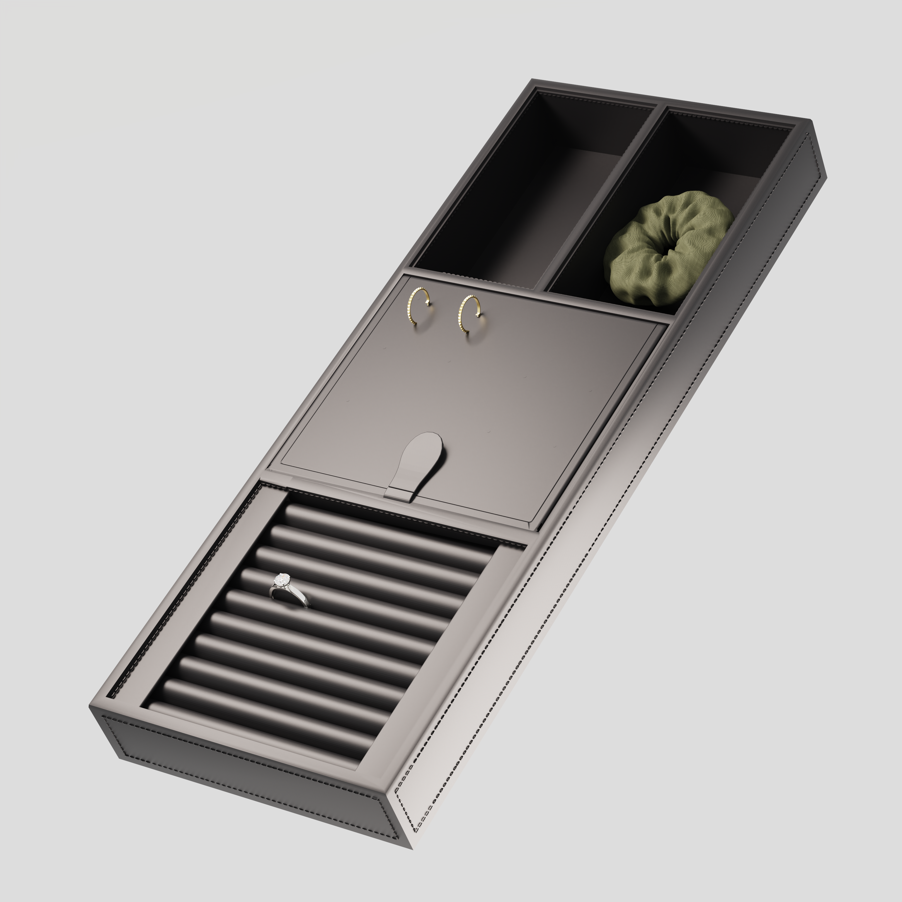 Onyx | Schmucktablett – 4-in-1-Organizer