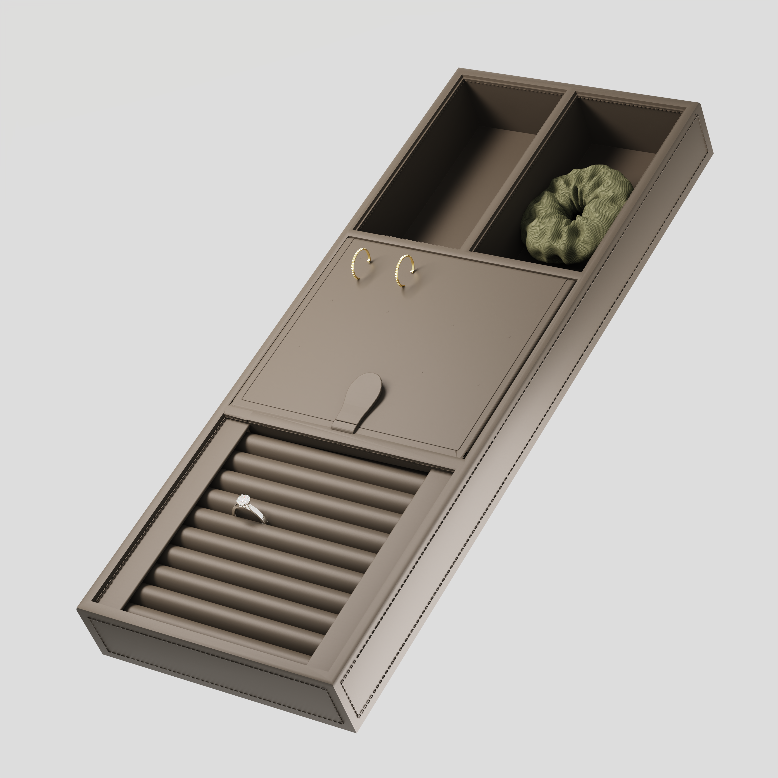 Onyx | Schmucktablett – 4-in-1-Organizer