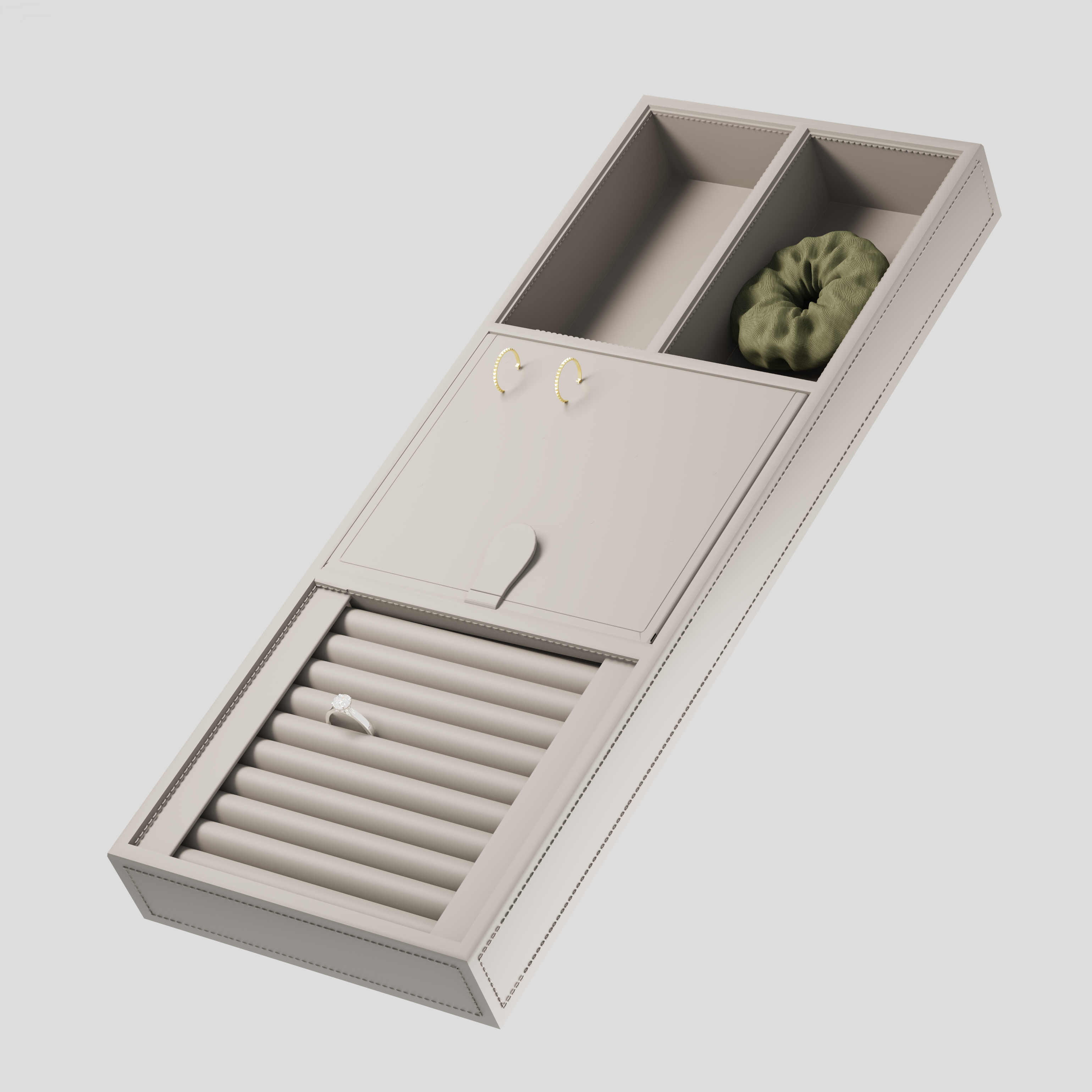 Onyx | Schmucktablett – 4-in-1-Organizer