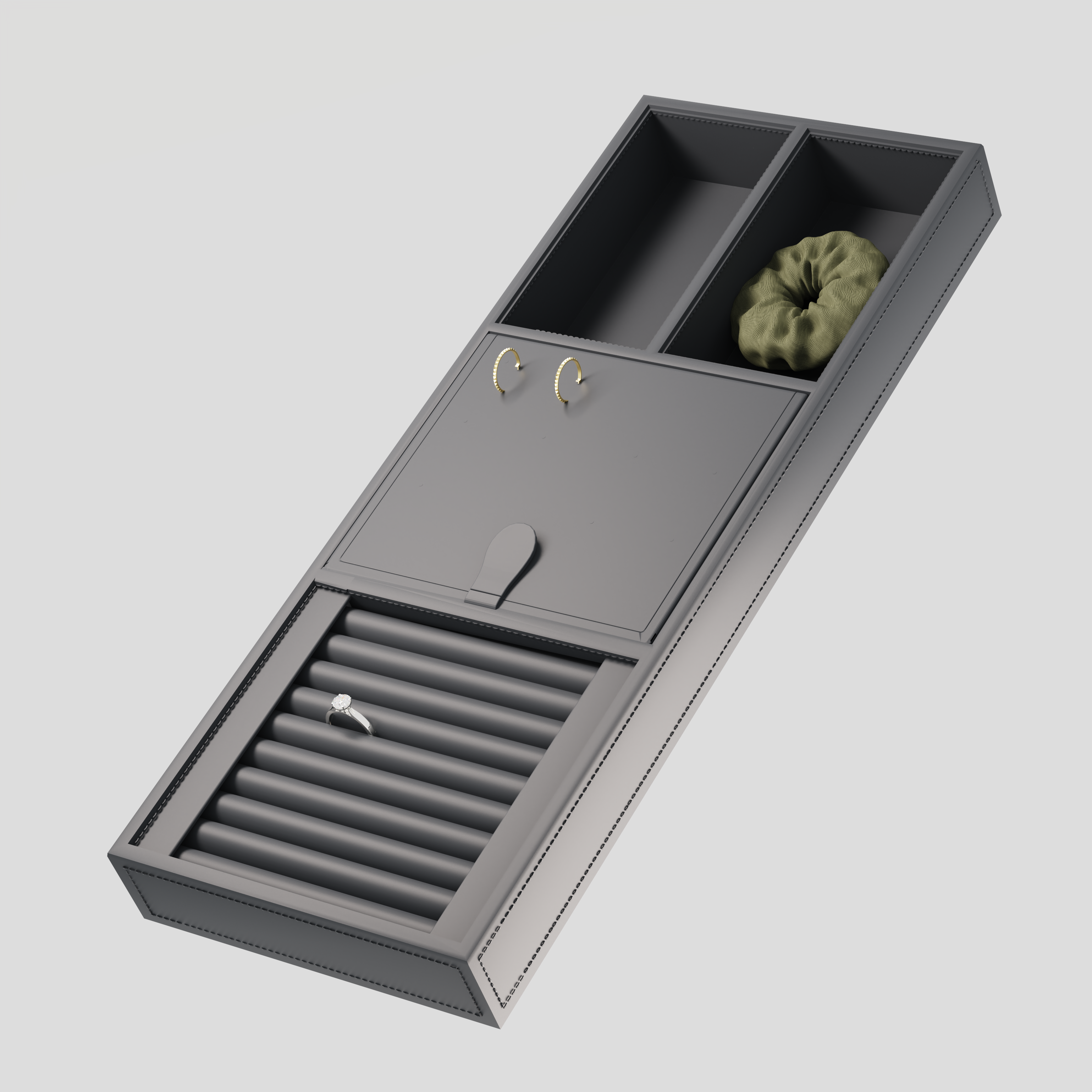 Onyx | Schmucktablett – 4-in-1-Organizer