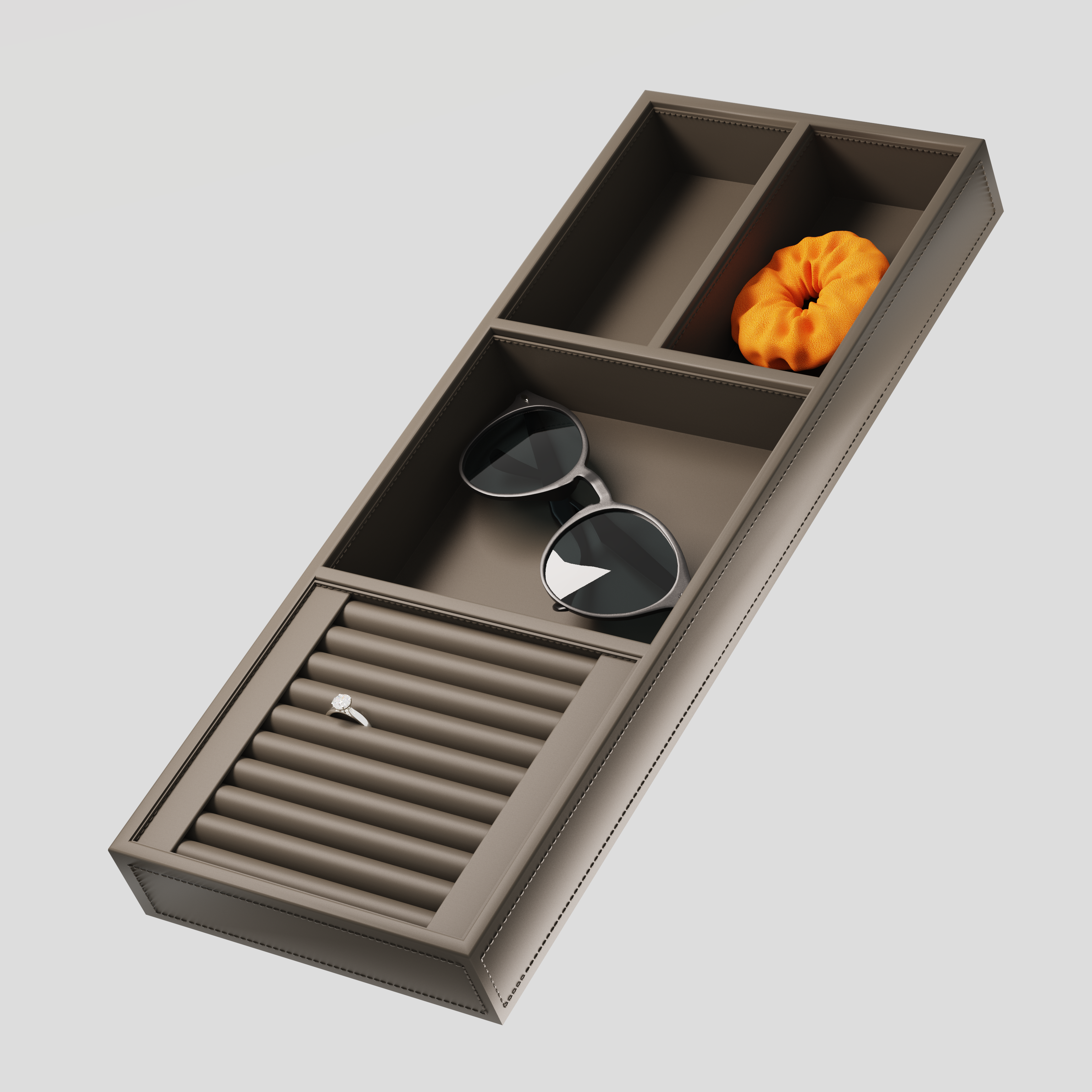 Sapphire | sieradenbakje - 3-in-1 Organizer