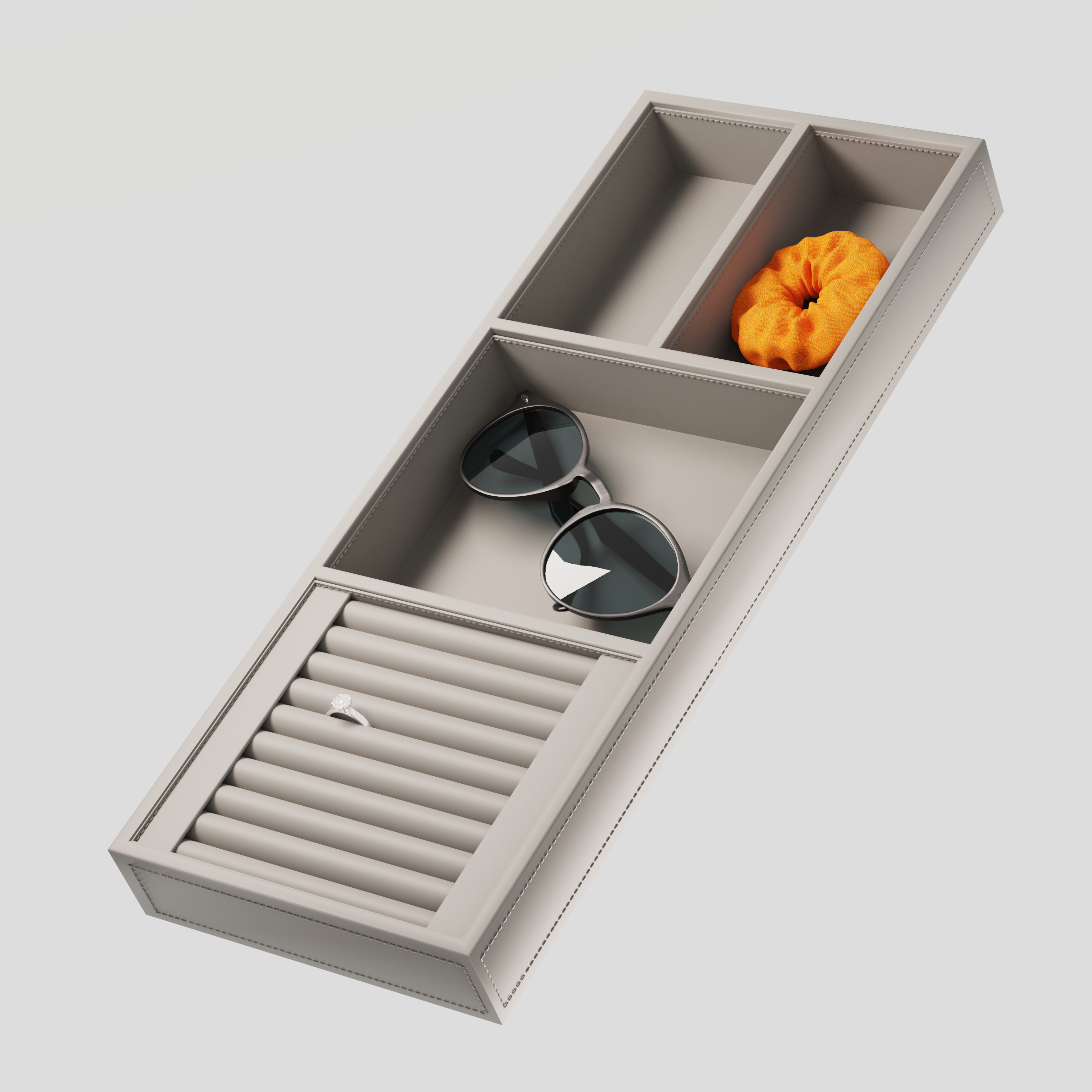 Sapphire | sieradenbakje - 3-in-1 Organizer