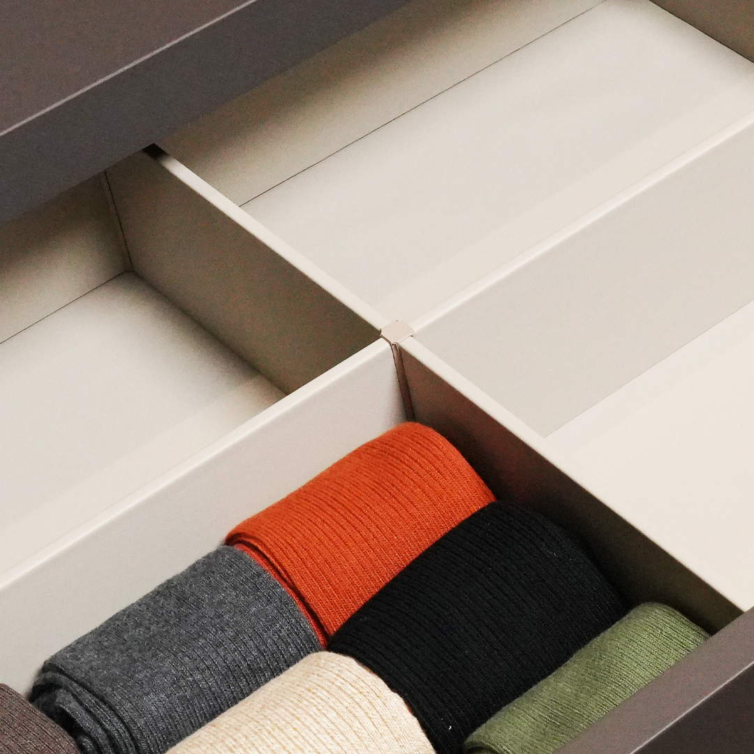 DrawerLab™ 3 vlaks verdeling - PAX 75cm