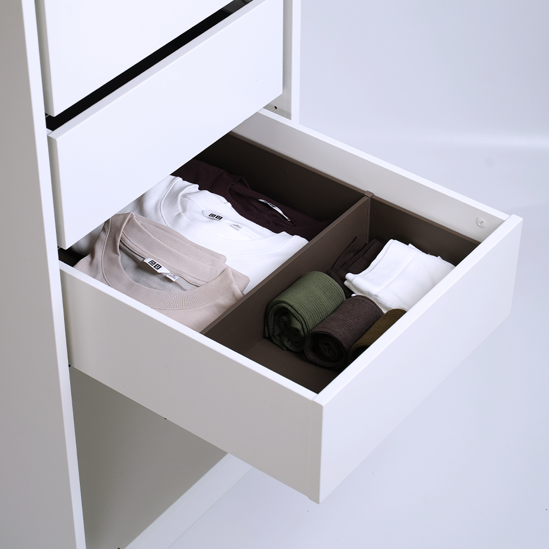 DrawerLab™ 2 vlaks verdeling - PAX 50cm